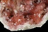 Beautiful, Pink Amethyst Geode Half - Argentina #170178-2